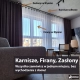 Szyna sufitowa aluminiowa - karnisz sufitowy szyny sufitowe - karnisze Kolor Biały lub Czarny